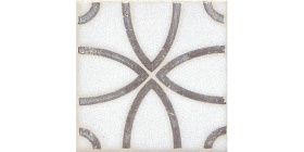 Вставка Kerama Marazzi STG/A405/1266H Амальфи орнамент коричневый 9,8x9,8x7