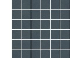 Декор Kerama Marazzi DD6420/MM Про Чементо мозаичный синий тёмный матовый 30x30x0,9