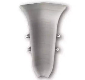 Угол внутренний для плинтуса Идеал Классик-70,К-П70-В 268 Клен серый, 70 мм