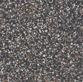 Керамический гранит Kerama Marazzi Тосканская коллекция Бричиола KM6060G0021R черный матовый обрезной 60x60x0,9 (1.8 м²/уп), 1 кв.м.