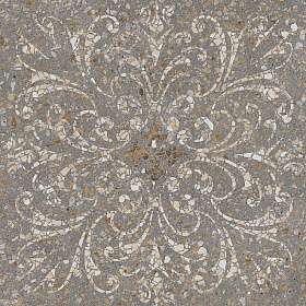 Керамогранит Kerama Marazzi SG632300R Терраццо коричневый декорированный обрезной 60х60х11, 1 кв.м.