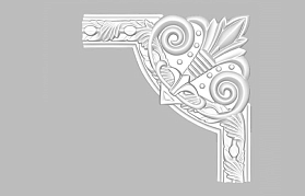 Угловой элемент Decomaster 98102-1 53х22х280