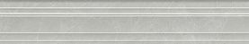 Бордюр Kerama Marazzi BLF023R Багет Монте Тиберио серый глянцевый обрезной 40x7,3x2,7