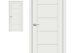 Межкомнатная дверь Браво Винил Graffiti Граффити-4 Super White