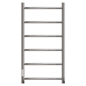 Полотенцесушитель электрический Point PN04758 П6 500x800 диммер слева, хром