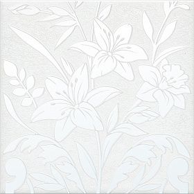 Декор Kerama Marazzi HGD/A567/5155 Барберино 3 белый глянцевый 20x20x0,69