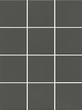 Мозаика из керамогранита Kerama Marazzi 1331 Агуста серый темный натуральный из 12 частей 9,8x9,8x7, 1 кв.м.