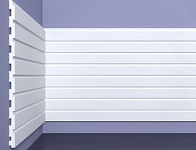 Стеновая панель Bello Deco СП 06/2.6 (под покраску), 200x8х2600 мм, 1 м.п.