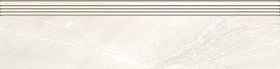 Керамогранит Kerranova Canyon Ступень К-900/MR/st01-cut белый матовый 29.4х120, 1 кв.м.