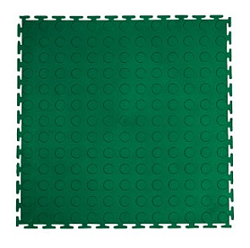 Модульная плитка Industrial Line 5мм зеленая, 1 кв.м.