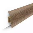 Напольный плинтус Идеал Классик К-П70п (пластиковый с кабель-каналом) 321 Падук, 2200мм/70мм/22мм, 1 м.п.