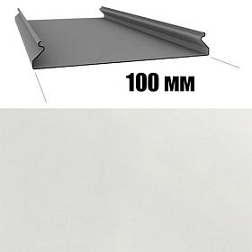 Потолок реечный Cesal S-100 Белый Матовый 3306 (3м), 1 шт.