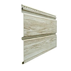 Виниловый сайдинг Docke LUX Брус D6S Орех