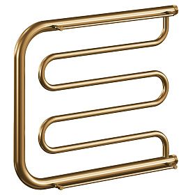 Полотенцесушитель водяной Ника ECON 50x70 с полкой, бронза