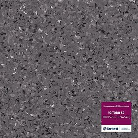 Линолеум коммерческий токопроводящий Tarkett IQ Toro SC Grey 0578