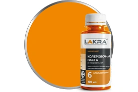 Колер для краски Лакра № 6 Апельсиновый 100мл