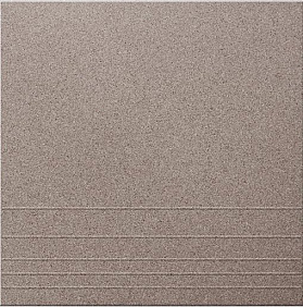 Ступень Уральский гранит Матовая 30x30x8 U118M STAGE Коричневый Соль-Перец (1.35м²/уп), 1 кв.м.