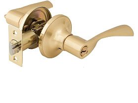 Ручка-защелка дверная 860-03 без функции запирания, SB Матовое золото