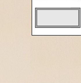 Цоколь для шпонированных дверей Браво Д-16 Ваниль, Тип-1