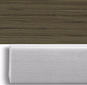 Плинтус шпонированный Pedross Дуб Пиксбург 80х18, 1 м.п.