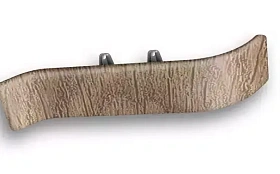 Соединитель для плинтуса Идеал Классик-70, К-П70-С (пластиковый с кабель-каналом) 321 Падук 70мм