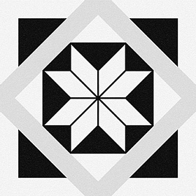 Керамогранит Cersanit Stream геометрия, белый (C-SM4A053D) 29,8х29,8, 1 кв.м.