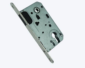 Магнитный замок 85мм под цилиндр Rossi MAB 8550 SN Никель матовый