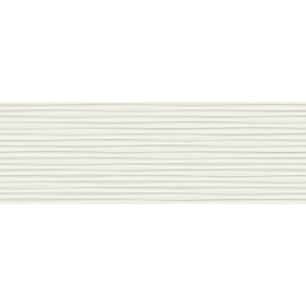 Керамическая Плитка Coliseumgres настенная Лайн 3D 25x75 белый, 1кв. м.