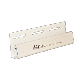 Окантовка (5/8" J-профиль) для винилового сайдинга Mitten Oregon Pride (L=3660), Bone