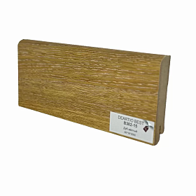Плинтус МДФ DeArtio Best B302-15 Дуб желтый 80х16х2050, 1 м.п.