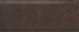 Бордюр Kerama Marazzi BDA008R Версаль коричневый обрезной 30х12