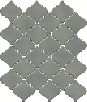 Керамическая мозаика Kerama Marazzi Марокканская коллекция Арабески Марокко KM2630M0000N зелёный глянцевый 26x30x0,7 (0.59 м²/уп), 1 кв.м.