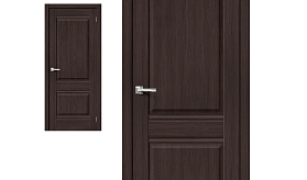 Межкомнатная дверь Браво Эко Шпон Прима-2 Wenge Veralinga