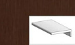 Наличник телескопический прямоугольный 2150х70х8мм для дверей из экологического шпона, Wenge Veralinga