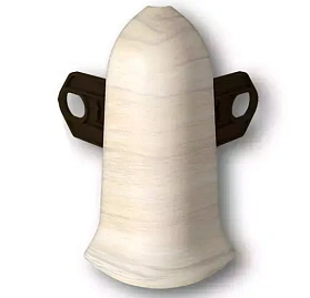 Угол наружный для плинтуса Идеал Классик-70, К-П70-Нк 262 Клён вермонт, 70 мм