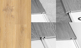 Порог Incizo 5 в 1 Quick-Step QSINCP 03180  Дуб нэшвиль натуральный, 1шт.