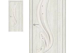 Межкомнатная дверь Браво Винил Start Лотос-2 Casablanca, стекло Art Glass