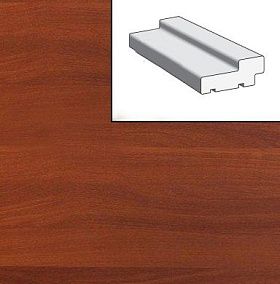 Коробка для ПВХ дверей Браво П-31 Итальянский орех