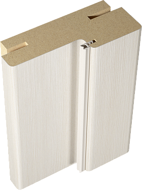 Дверная коробка для дверей Velldoris экошпон Дуб белый