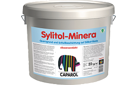 Грунтовочное и промежуточное покрытие для наружных работ Caparol Sylitol Minera, колеруемая (22кг)