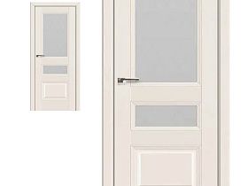 Межкомнатная дверь Profil Doors экошпон серия U 68U Магнолия сатинат полотно со стеклом ромб