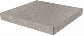 Ступень угловая клееная Kerama Marazzi DD600420R/GCA Про Стоун серый 33x33x0,9