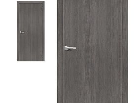 Межкомнатная дверь Браво Эко Шпон Браво Эко Шпон Тренд-0 Grey Veralinga