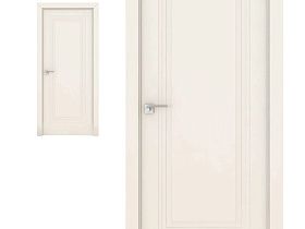 Межкомнатная дверь Profil Doors экошпон серия U 2.110U Магнолия Сатинат глухое полотно