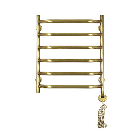 Полотенцесушитель электрический Domoterm Лаура Плюс П6 500х600 АБР ER бронза