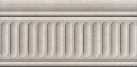 Бордюр Kerama Marazzi 19032/3F Александрия светлый структурированный 20х9,9