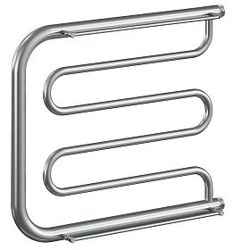 Полотенцесушитель водяной Ника ECON 60x70 с полкой, хром