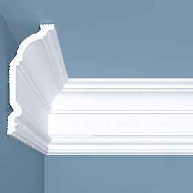 Карниз Bello Deco гладкий К2 140х60, 1 м.п.