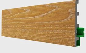 Напольный плинтус Hannahholz Polynix PX81404.320 (Дуб желтый), 1 м.п.