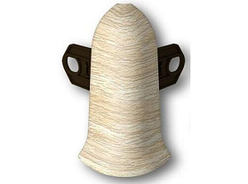 Угол наружный для плинтуса Идеал Классик-70, К-П70-Нк 272 Сосна золотистая, 70 мм